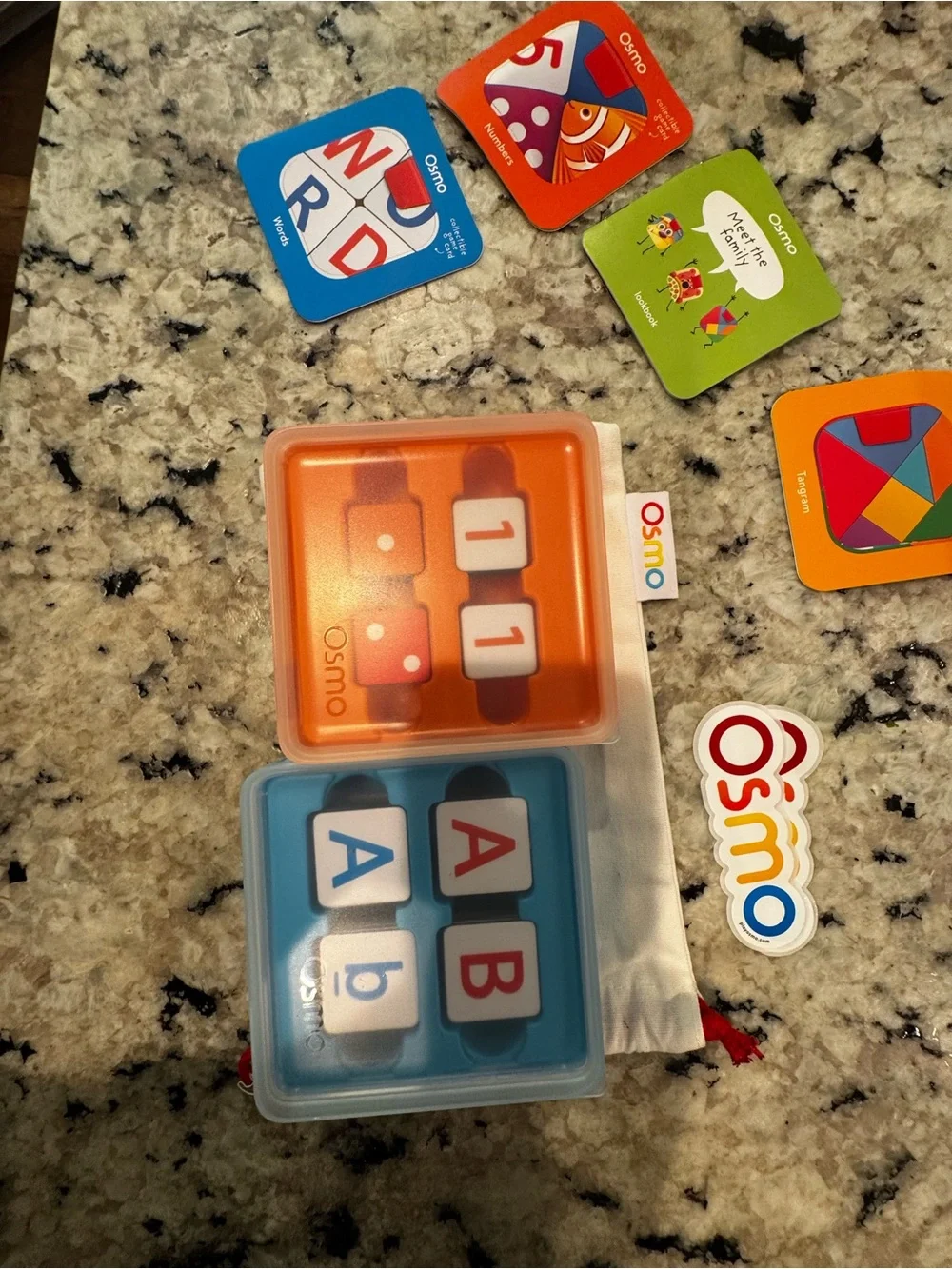 Osmo letters numbers